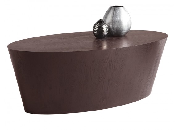  Sunpan Montague Coffee Table - Espresso - With Decor