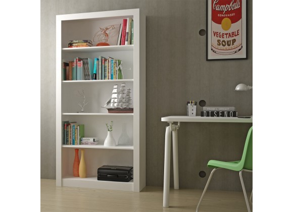 Olinda Bookcase 1.0 - White - Actual