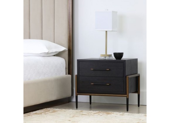 Sunpan Weldrick Nightstand - Lifestyle