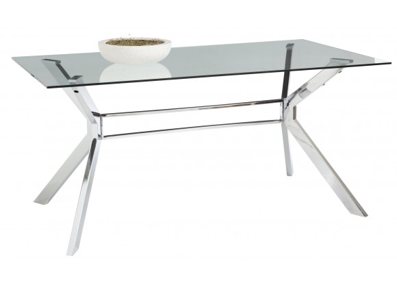 Sunpan Tista Dining Table - 63" - With Something on Top