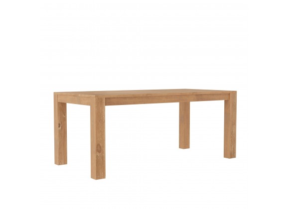 Alpine Furniture Aiden Fixed Top Dining Table - Angled View