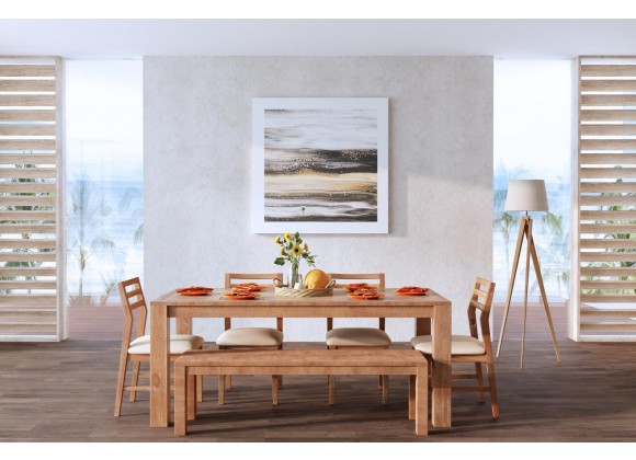 Alpine Furniture Aiden Dining Bench - Lifestyle