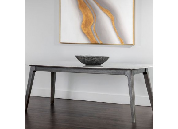 Sunpan Keldon Dining Table - 82.75" - Lifestyle