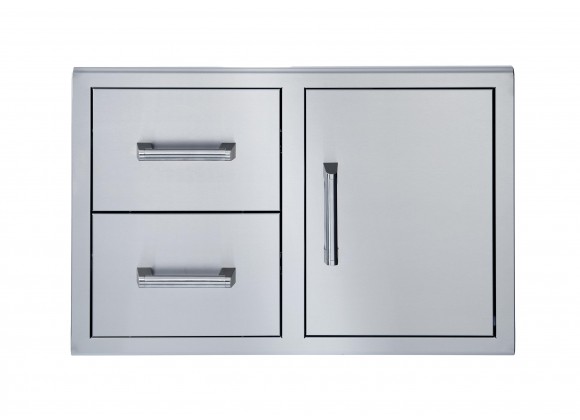 Broilmaster Single Door and Double Drawer - 34"