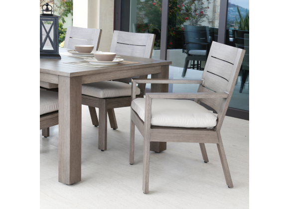 Sunset West Laguna 90"-120" Extension Dining Table - Lifestyle