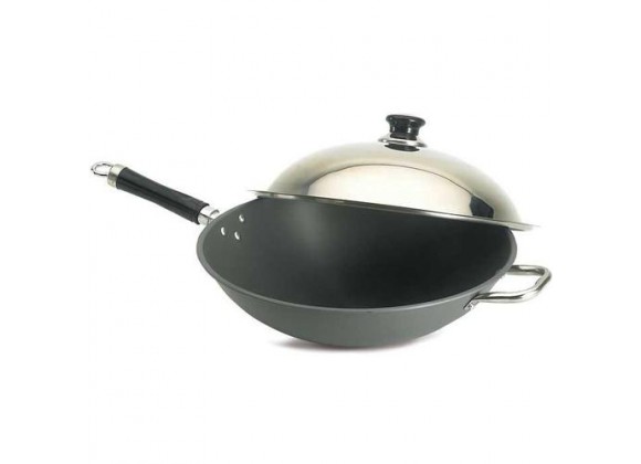 Fire Magic Wok With Stainless Steel Cover