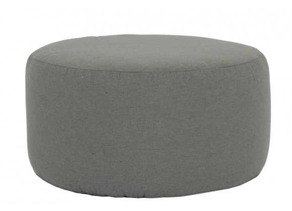 Sunset West Round Coffee Table/Ottoman in Heritage Granite - 36" - Front Side Angle