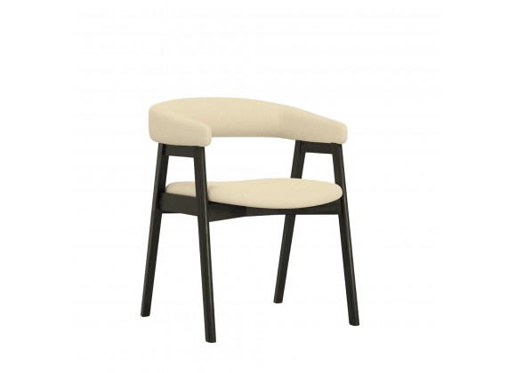 Alpine Furniture Cove Chairs in Vintage Black - Angled
