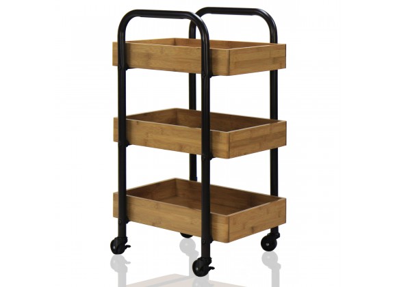 Oceanstar Portable Storage Cart - Lifestyle