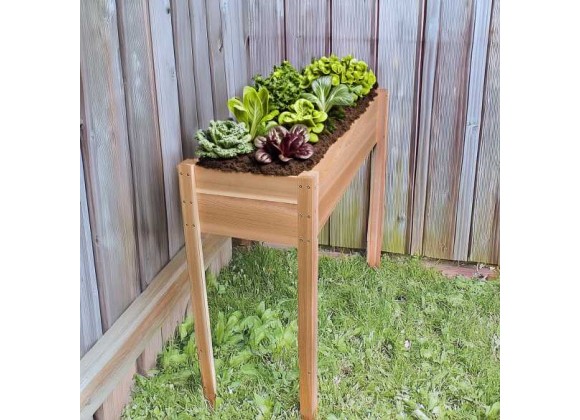 4-ft Planter Box on Legs - Lifestyle