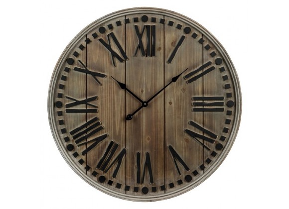 Cooper Classics Linden Oversized Wall Clock