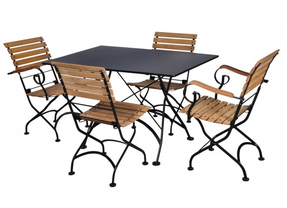 French Café Bistro Dining Set - 5 Pieces