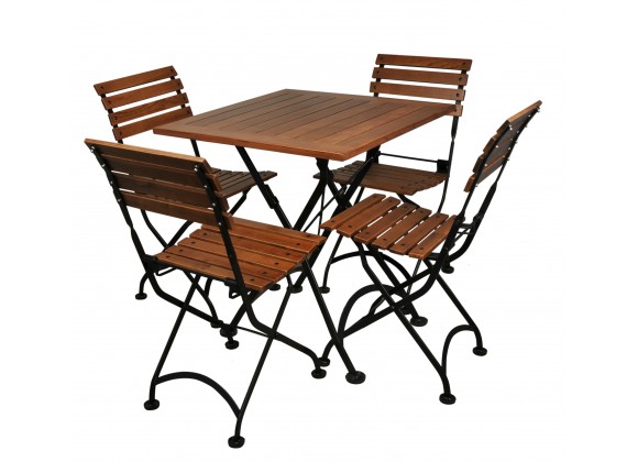 French Café Bistro Dining Set - 5 Pieces