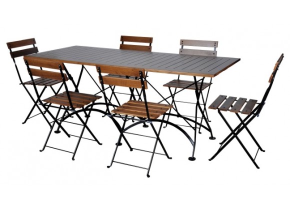 French Café Bistro Dining Set - 5 Pieces