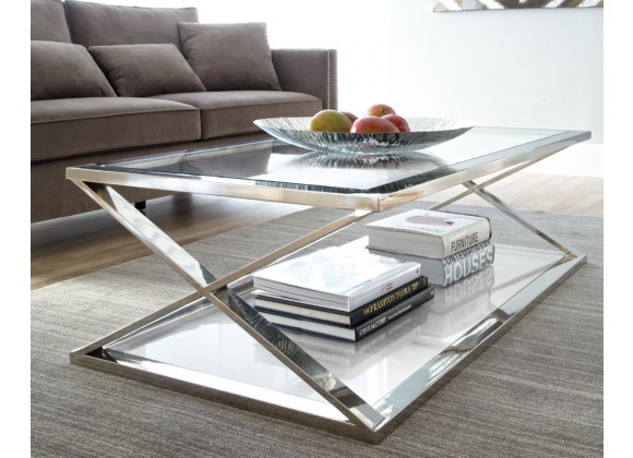 Sunpan Gotham Coffee Table - Lifestyle