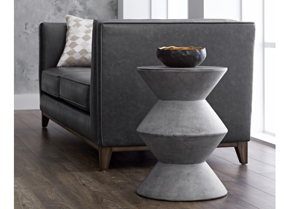Union End Table - Anthracite Grey - Lifestyle