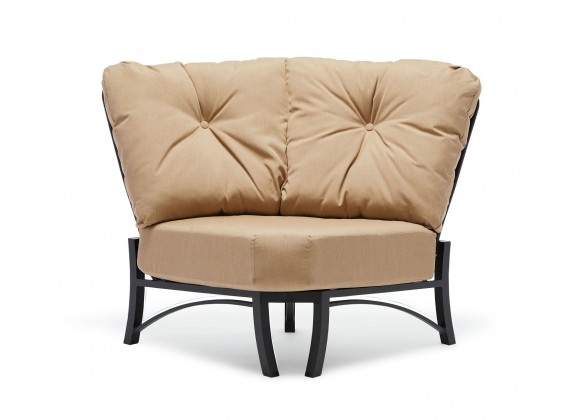 Woodard Cortland Curved Sectional Unit - Angled