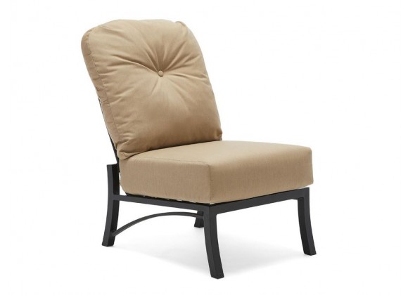 Woodard Cortland Armless Sectional Unit- Angled