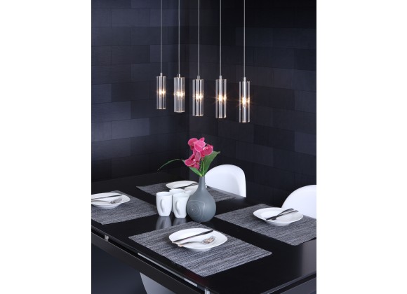Zuo Modern Celeron Ceiling Lamp Clear - Lifestyle