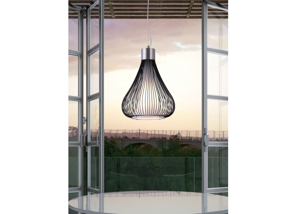 Zuo Modern Interstellar Ceiling Lamp Black - Lifestyle
