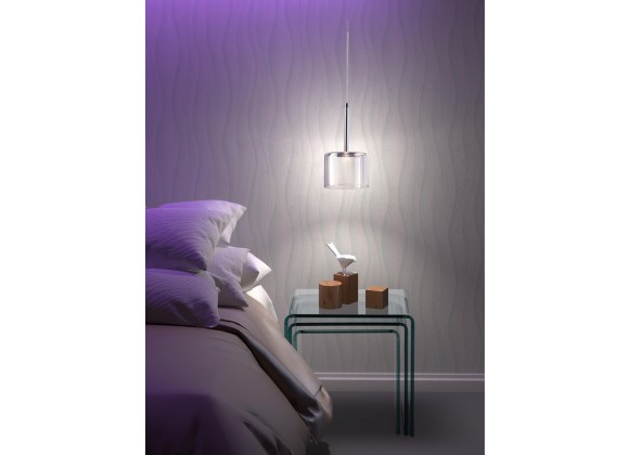 Zuo Modern Storm Ceiling Lamp Clear - Lifestyle