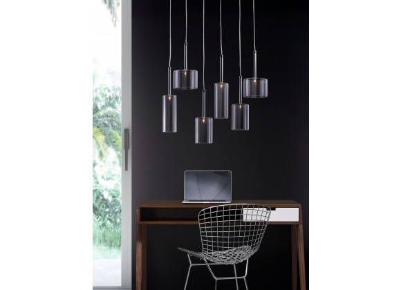 Zuo Modern Hale Ceiling Lamp Clear - Liferstyle