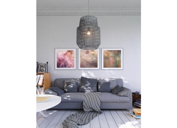 Zuo Modern Daydream Ceiling Lamp Gray - Lifestyle