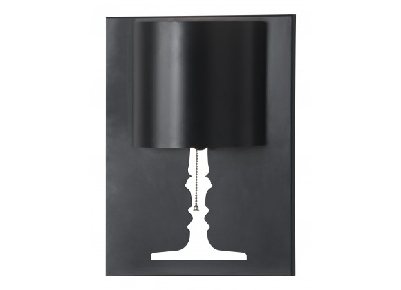 Zuo Modern Dream Wall Lamp Black - Front