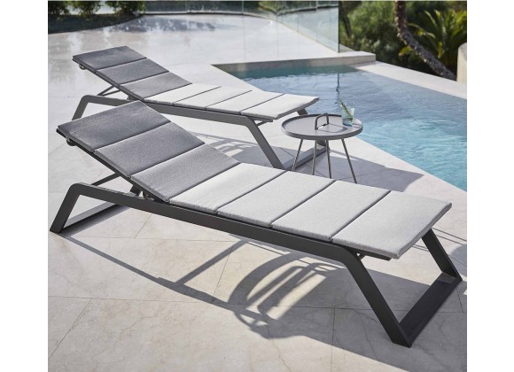 Cane-Line Siesta Sunbed side view