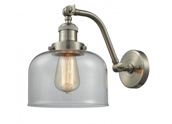 Double Swivel Wall Sconce - CLEAR  GLASS