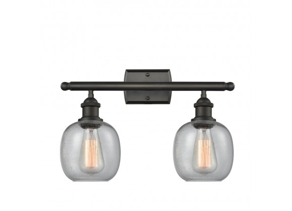 Glass Vanity Light - Oiled Rubbed Bronze - OILED RUBBED BRONZE