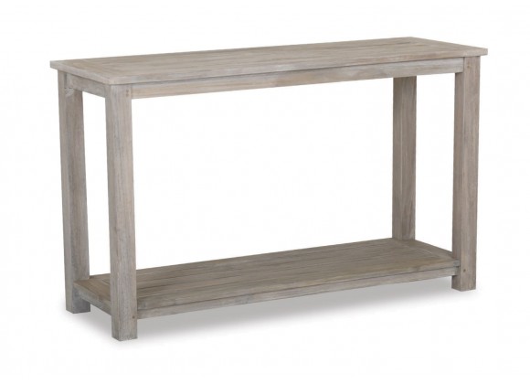 Sunset Laguna Aluminum Sofa Table - Front Side Angle