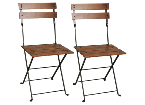 French Café Bistro Folding Side Chair