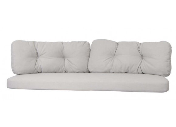 Cane-Line Ocean Large 3-Seater Sofa Cushion Set White