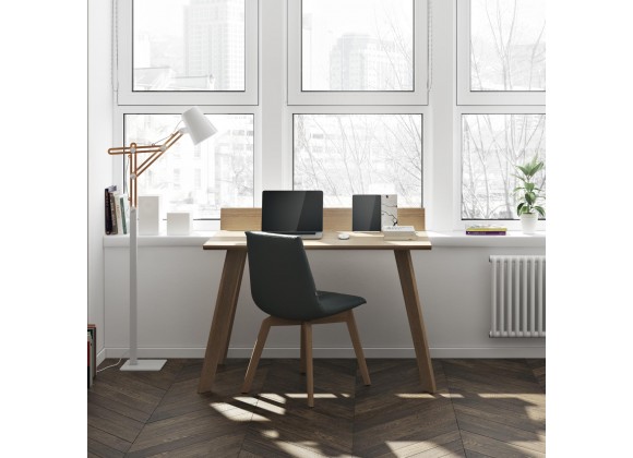 TemaHome Loft Desk in Oak & Pure Black - Lifestyle