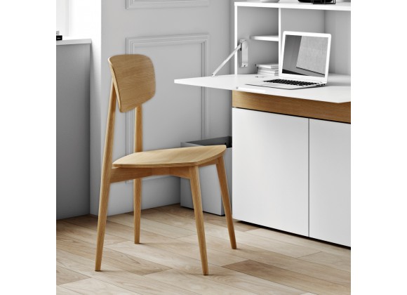 TemaHome Sally Chair in Solid Oak - Lifestyle