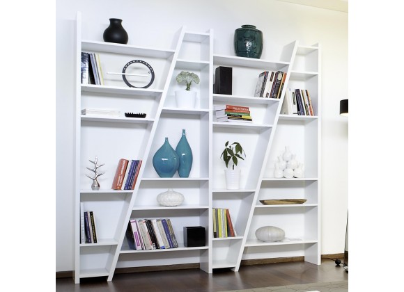 TemaHome Delta Shelving Unit 004 in White - Lifestyle