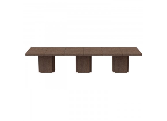 TemaHome Dusk Extra-Long Conference Table in Chocolate
