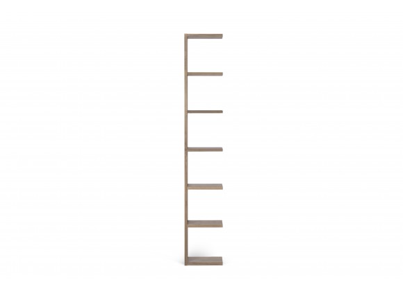 TemaHome Pombal Bookshelf 15" Expansion Kit in Walnut - Front