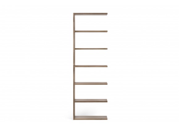 TemaHome Pombal Bookshelf 28" Expansion Kit in Walnut - Front