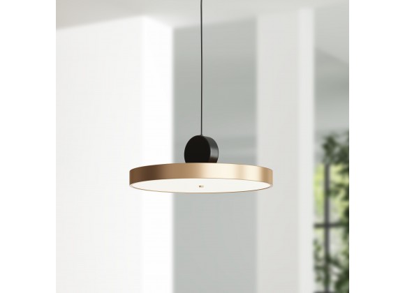 Zuo Modern Mozu Ceiling Lamp Gold And Black - Lifestyle
