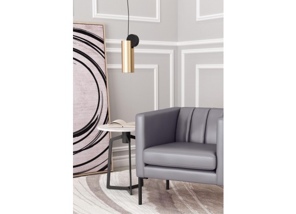 Zuo Modern Martiza Ceiling Lamp Gold And Black - Lifesytle 