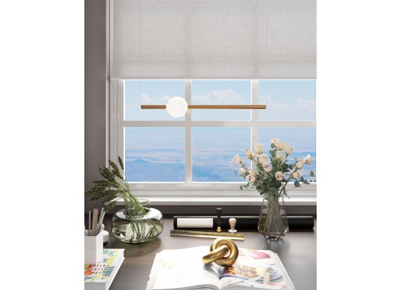 Zuo Modern Adeo Ceiling Lamp Brass - Lifestyle