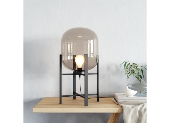 Zuo Modern Wonderwall Table Lamp Black - Lifestyle 2