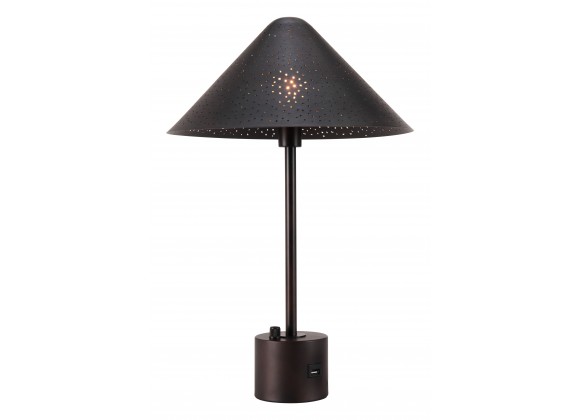 Zuo Modern Cardo Table Lamp Bronze - Front