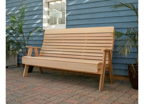 Cedar Twin Ponds Highback Bench