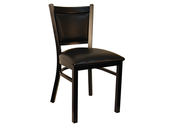 H&D Seating Upholstered Metal Chair - Set of 2