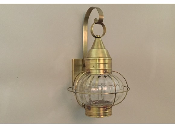 631 Small Wall-Mount Onion Light - AB Finish