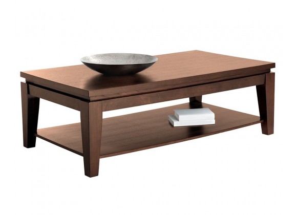 SUNPAN Asia Coffee Table - Rectangular-FRONTVIEW WITH DECOR