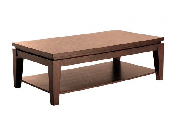SUNPAN Asia Coffee Table - Rectangular, Front View in White Background